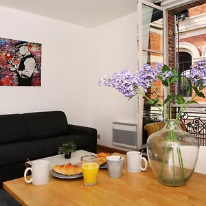 203 - Studio Tout Equipe Paris 5 Apartamento
